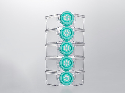 0.22μm疏水濾膜蓋，通氣阻水，高效阻菌；