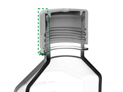瓶蓋雙層防漏設(shè)計，密封性好